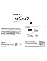 Preview for 1 page of Minolta DIMAGE VIEWER 2.0 Instruction Manual