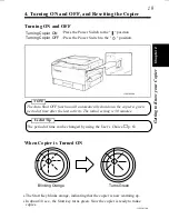 Preview for 31 page of Minolta EP1083 Operator'S Manual