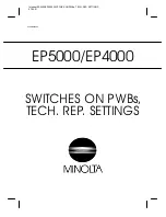 Preview for 222 page of Minolta EP4000 General, Mechanical/Electrical