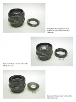 Preview for 2 page of Minolta MD 50mm f1.7 Disassembly