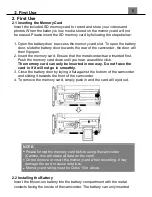 Preview for 9 page of Minolta MN4K100Z User Manual