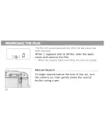 Preview for 22 page of Minolta Orion Freedom Zoom Instruction Manual