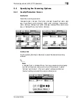 Preview for 110 page of Minolta Scanner Mode User Manual