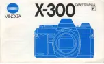 Preview for 2 page of Minolta X-300 Owner'S Manual