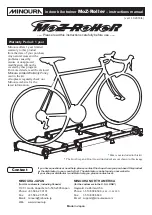 MINOURA moz-roller Instruction Manual preview