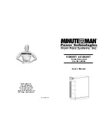 Minuteman Endeavor ED6000T User Manual preview