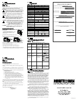 Preview for 2 page of Minuteman MBK 300YYY User Manual