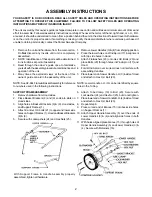 Preview for 3 page of Minuteman Parker Sweep-A-Lawn SL8430 Operation Service Parts Care