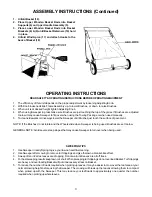 Preview for 4 page of Minuteman Parker Sweep-A-Lawn SL8430 Operation Service Parts Care