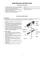 Preview for 5 page of Minuteman Parker Sweep-A-Lawn SL8430 Operation Service Parts Care