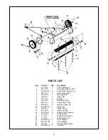 Preview for 6 page of Minuteman Parker Sweep-A-Lawn SL8430 Operation Service Parts Care