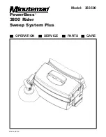 Preview for 1 page of Minuteman PowerBoss 3800 Operation Service Parts Care