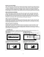 Preview for 11 page of Minuteman SCV28 Operation Service Parts Care