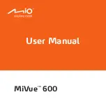 Preview for 1 page of Mio MiVue 600 User Manual