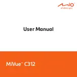 Mio MiVue C312 User Manual preview