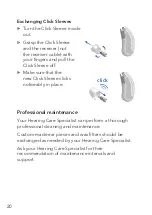 Preview for 20 page of Miracle-Ear MECROS RIC 312 User Manual