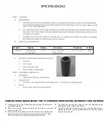 Preview for 2 page of MIRACO MiraFount 3465-E Installation Instructions And Specifications