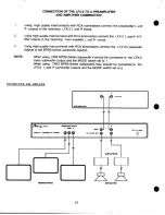 Preview for 12 page of Mirage LFX-2 Owner'S Manual