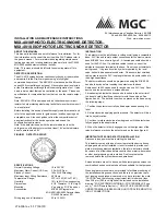 Mircom MGC MIX-4010 Installation And Maintenance Instructions preview