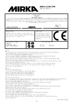 Preview for 73 page of MIRKA OS 343CV Operating Instructions Manual