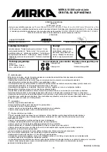 Preview for 81 page of MIRKA OS 343CV Operating Instructions Manual