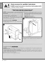 Preview for 23 page of Mirrow Moovo LN4 Series Installation And Use Instructions And Warnings