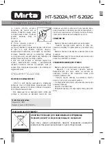 Preview for 7 page of Mirta HT- 5202A Instruction Manual