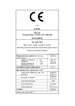 Preview for 45 page of MISA 11108 Instructions For Installation And Use Manual