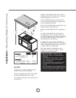 Preview for 8 page of miseno MH10836AS Installation, Use And Care Manual