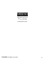 Preview for 8 page of miseno MM2426LEDR User Manual