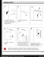 Preview for 3 page of miseno MM5636RDCMLED User Manual