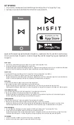 Preview for 3 page of Misfit Command NDW2B2 Quick Start Manual