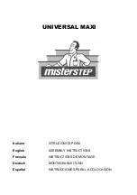 Preview for 1 page of Misterstep UNIVERSAL MAXI Installation Instructions Manual