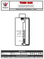 MITECH TREN BOX Installation And User Manual preview