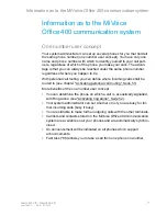 Preview for 7 page of Mitel 6867 SIP User Manual