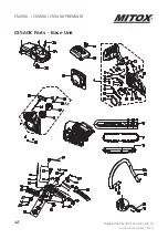 Preview for 42 page of Mitox CS450X Operator'S Manual