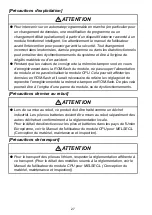 Preview for 28 page of Mitsubishi Electric 13J240 Safety Manuallines