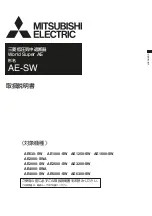 Preview for 81 page of Mitsubishi Electric AE-SW Series Instruction Manual