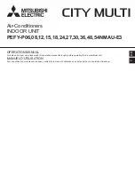 Preview for 16 page of Mitsubishi Electric CITY MULTI PEFY-P06NMAU-E3 Installation Manual