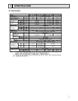 Preview for 7 page of Mitsubishi Electric City Multi PEFY-P100VMH-E Technical & Service Manual