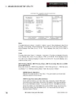 Preview for 22 page of Mitsubishi Electric CM33-TL User Manual