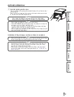 Preview for 15 page of Mitsubishi Electric CP-C60DW-WE Operation Manual