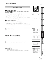 Preview for 24 page of Mitsubishi Electric CP910E Operation Manual