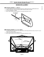 Preview for 22 page of Mitsubishi Electric DLP WD-82CB1 Service Manual