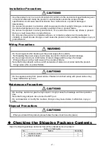 Preview for 11 page of Mitsubishi Electric DMC-1000TS-DC User Manual