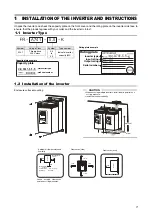 Preview for 7 page of Mitsubishi Electric FR-A741-11K Installation Manualline