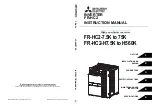 Mitsubishi Electric FR-HC2 Instruction Manual preview