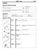 Preview for 652 page of Mitsubishi Electric Lancer Evolution-VII Workshop Manual