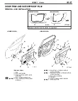 Preview for 660 page of Mitsubishi Electric Lancer Evolution-VII Workshop Manual