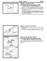Preview for 666 page of Mitsubishi Electric Lancer Evolution-VII Workshop Manual